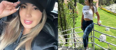 Pamela López look total black Pamela López enciende la noche con un imponente look total black decorado con flecos