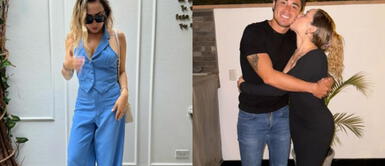 Ale Venturo look Ale Venturo se luce como Tinkerbell con sofisticado vestido y presume su amor con Rodrigo Cuba