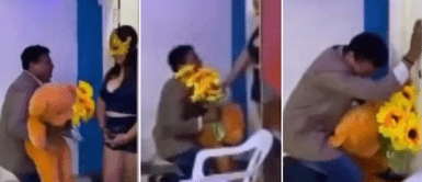 Parroquiano lleva serenata a PROSTÍBULO para declarar su amor a 'CARIÑOSA', pero erecibe DOLOROSO RECHAZO Parroquiano lleva serenata a PROSTÍBULO para declarar su amor a 'CARIÑOSA', pero recibe DOLOROSO RECHAZO