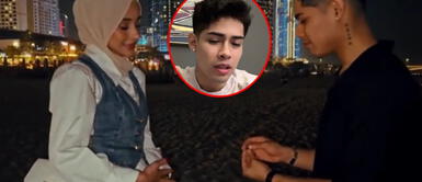 Cañita, tiktoker peruano, le pide matrimonio a Douha Laribi y ella lo rechaza: "Se acabó" Cañita, tiktoker peruano, le pide matrimonio a Douha Laribi y ella lo rechaza: "Se acabó"