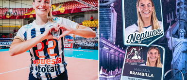 Mariana Brambilla, ex voleibolista de Alianza Lima, fichada por Neptunes de Nantes de Francia Mariana Brambilla, ex voleibolista de Alianza Lima, fichada por Neptunes de Nantes de Francia