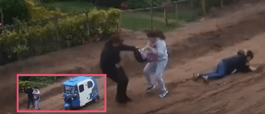 Mujer cae desmayada durante asalto a su acompañante en Villa María del Triunfo y evita el robo de su cartera Mujer cae DESMAYADA durante ASALTO a su acompañante en Villa María del Triunfo y evita el ROBO de su cartera