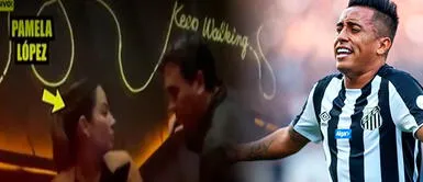 Cueva tuvo un altercado encuentro con Pamela López en una discoteca Pamela López multiplica por cero a Cueva y pide 'que se largue' tras reclamos por verla celebrar con otro