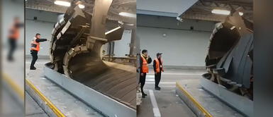 Jorge Chávez en crisis: colapso de faja transportadora provoca destrucción en aeropuerto Jorge Chávez en crisis: colapso de faja transportadora provoca destrucción en Aeropuerto