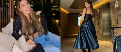 Ana Paula Consorte look times square Ana Paula Consorte se impone en el Times Square previo al partido de Perú con look casual chic