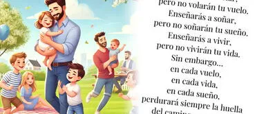 Los mejores poemas por el Día del Padre para decirle a papá cuánto lo amas Poemas por el Día del Padre para mi esposo: 20 versos BONITOS para decirle cuánto lo amamos