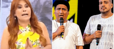 La conductora despotrica contra los humoristas. Magaly Medina EXPLOTA contra Jorge Luna y Ricardo Mendoza por la rotura de hueso del 'Flaco' Granda