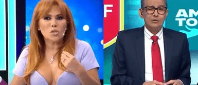 Así fue la reacción de Magaly al ver a Erick Osores. Erick Osores regresa TRIUNFANTE a la TV tras vencer enfermedad y Magaly Medina lo cuenta TODO
