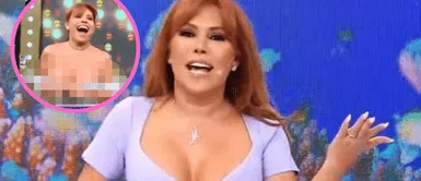 La conductora IMPACTA con tremendo escote en su programa. Magaly revela IMPENSADA estrategia para captar la atención del público masculino: “Tengo dos poderosas razones”