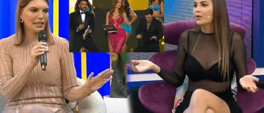 Laura Spoya encara a Jessica Newton por críticas a su baile en Miss Perú Laura Spoya ENFRENTA a Jessica Newton por bailar ‘Mamarre’ en Miss Perú: “No eran Los Toribianitos ¿Qué iba a pedir?”