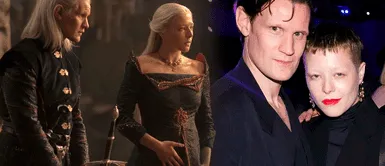 La casa del dragon con Emma D’Arcy y Matt Smith Cuánto mide Emma D'Arcy y cuál es su IMPRESIONANTE diferencia de ESTATURA con Matt Smith de House of the Dragon