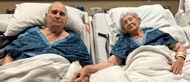 Pareja de ancianos mueren agarrados de la mano Pareja de ANCIANOS de 91 años MURIÓ tomada de la mano tras 70 años de CASADOS