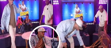 Jefferson Farfán destroza set de Giselo a patadas Jefferson Farfán destroza set de Giselo a patadas: “¿No toleró que le mencionen a Yahaira?”