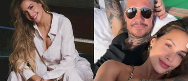 Milett Figueroa look Milett Figueroa y Marcelo Tinelli acaparan los flashes con looks a juego gobernados por el cuero