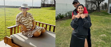 Ana Siucho Ana Siucho da cátedra de sofisticación con looks classy para alentar a Perú en la Copa América