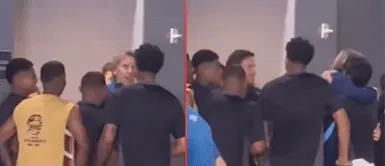 Jugadores de la 'Bicolor' buscaron a DT de Chile para saludarlo. Así fue el EMOTIVO encuentro de Ricardo Gareca con jugadores de la selección tras duelo ante Chile