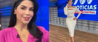 Ely Yutronic look Ely Yutronic supera todos los límites de la elegancia con una magnética falda lápiz