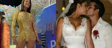 Karla Tarazona look total red Karla Tarazona desborda PASIÓN con sensual baile junto a Dominguez enfundada en look total red