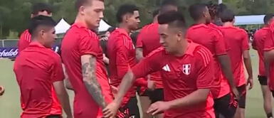 Oliver Sonne contra Christian Cueva ¡Se cansó! Oliver Sonne ENCARÓ a Christian Cueva tras recibir incómoda broma y lo PUSO EN SU SITIO