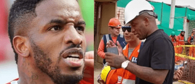 Jefferson Farfán en la construcción de su lujoso mall. Jefferson Farfán revela DESPIDO de empleado por FOTO en su centro comercial