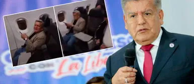 César Acuña fue parte de TREMENDO INCIDENTE con pasajero en avión comercial César Acuña fue parte de TREMENDO INCIDENTE con pasajero en avión comercial
