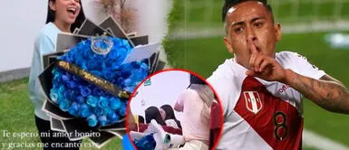 Christian Cueva le envía rosas azules y comida de "Mi Barrunto" a Pamela Franco mientras estuvo con su esposa en Estados Unidos Christian Cueva le envía rosas azules y comida de "Mi Barrunto" a Pamela Franco mientras estuvo con su esposa en Estados Unidos