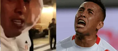 Christian Cueva enfurecido agrede a hombre por Christian Cueva enfurecido agrede a hombre por grabación