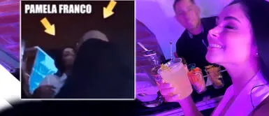 Pamela Franco y empresario Carlos Morales pasan una "noche de copas, una noche loca" Pamela Franco y empresario Carlos Morales se divierten en fiesta de cumpleaños