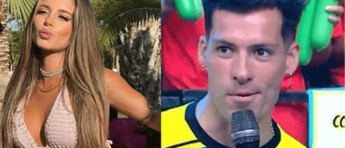 Patricio Parodi SE DELATA con peculiar reacción al ver a Flavia Laos: Mira lo que hizo Flavia Laos PONE NERVIOSO a Patricio Parodi: Así fue la IMPRESIONANTE reacción del chico reality
