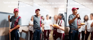 Escolares reúnen sus propinas para sorprender por su cumpleaños al señor de la limpieza Escolares reúnen sus propinas para sorprender al señor de la limpieza por su cumpleaños: “No todo está perdido”