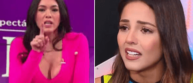 La conductora parcha a la modelo con este mensaje. ¿Jazmín Pinedo DESPOTRICA contra Luciana Fuster por hablar de 'América hoy'?: "No estaba difamando a nadie"
