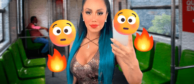 Luna bella en vídeo para adultos sin censura VIDEO de Luna Bella para ADULTOS en metro frente a mirada de todos los usuarios DEJA EN SHOCK a todos