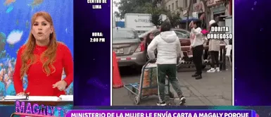 Magaly Medina contra Ministerio de la Mujer Magaly Medina EXPLOTA contra el Ministerio de la Mujer por CARTA NOTARIAL en vivo