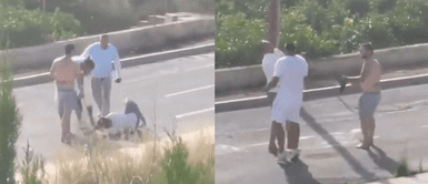 Golpean a ladrón por intentar robar casa Quiso entrar a una casa a ROBAR, pero sus dueños eran BOXEADORES: Fue atado y golpeado en la calle