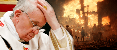 El Pontífice se refirió al 'fin de los tiempos' ¿Ya está cerca el apocalipsis? La advertencia del Papa Francisco sobre el fin del mundo que aterroriza fieles
