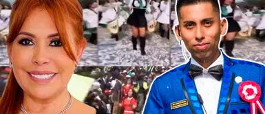 Instructor de desfile escolar en Huaycán AGRADECE a Magaly Medina por JUGOSA DONACIÓN Instructor de desfile escolar en Huaycán AGRADECE a Magaly Medina por JUGOSA DONACIÓN