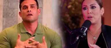 ¡SE HARTÓ! Karla Tarazona 'multiplica por cero' a Christian Domínguez ¡SE HARTÓ! Karla Tarazona 'multiplica por cero' a Christian Domínguez