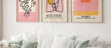 Transformaciones de hogar Transformaciones de celebridades: Cómo los cuadros para sala pueden darle un toque chic a tu hogar