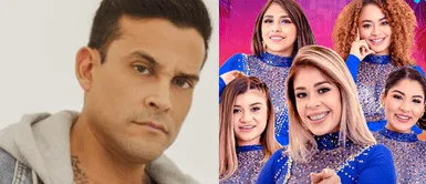 Christian Domínguez llama la atención a Puro Sentimiento. Christian Domínguez REPRENDE a Puro Sentimiento tras entrevista con Magaly: "Les llamé la atención"