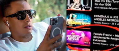 Christian Cueva tendría en su playlist a Pamela Franco. Christian Cueva tendría en su playlist temas de Pamela Franco cuando se embriaga, según Magaly Medina