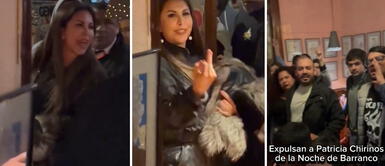 Ciudadanos botan a Patricia Chirinos de bar en Barranco y ella responde con amenazas e insultos Ciudadanos botan a Patricia Chirinos de bar en Barranco y ella responde con amenazas e insultos