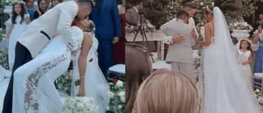 Así fueron los mensaje de amor de los recién casados. Anthony Aranda y Melissa Paredes se casaron: descubre la emotiva promesa que hicieron en el altar