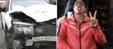 Sideral y otros streamers habrían originado estripotoso accidente de tránsito en piques ilegales Sideral y otros streamers habrían originado estripotoso accidente de tránsito en piques ilegales