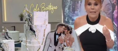 El pastelero Alex Martínez puso en su lugar a Magaly Medina. Pastelero de boda de Melissa Paredes desmiente a Magaly Medina: “Los que siguieron el proceso saben”