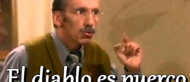Don Hermes popularizó la frase "El diablo es puerco" "El diablo es puerco" de "Betty, la fea" y su historia JAMÁS contada: así nació