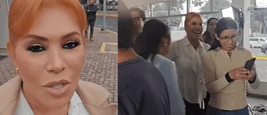 Magaly Medina sorprende con inesperada visita a América TV. Magaly Medina en América TV: "Gracias por la hospitalidad" ¿Se viene nuevo jale?