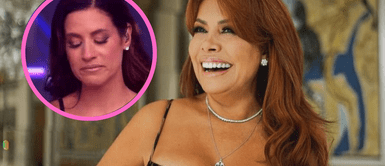 La conductora destruye a su colega. ¿Magaly Medina REEMPLAZARÁ a María Pía Copello tras visita a América TV?: "Se lo voy a quitar"