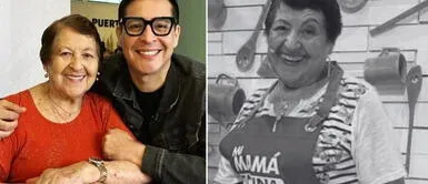 El conductor anuncia esta triste noticia. Carloncho comunica con tristeza la pérdida de su madre, Doña Zoila: "Te amo eternamente"