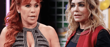 Gisela Valcárcel contra Magaly Medina Gisela Valcárcel NO SE CALLA al ver a Magaly Medina en América Televisión: ¿La parchó?