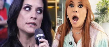 Magaly Medina LE RESPONDE a María Pía Copello. María Pía Copello cuadra a Magaly por querer serrucharle el programa, pero ella le RESPONDE